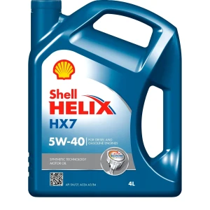 550070319 SHELL Shell helix hx7 5w-40 4l półsyntetyczny olej silnikowy
