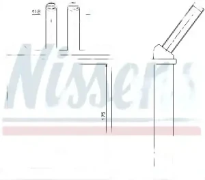 Nagrzewnica DAEWOO LANOS NISSENS