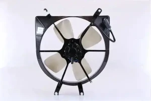 Wentylator chłodnicy 60w z ramą HONDA CIVIC VI 1.6 i, 1.4 i, 1.5 i, 1.5 16V NISSENS