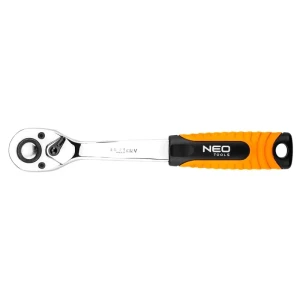 08-507 NEO Tools grzechotka 3/8" 195 mm 72 zęby crv