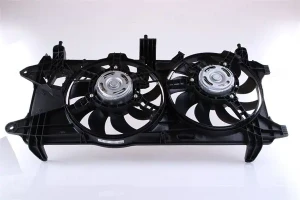 Wentylator chłodnicy 240w z ramą FIAT DOBLO 1.3 JTD, 1.9 JTD, 1.3 D, 1.9 D NISSENS