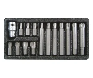 YT-0419 YATO Yato zestaw bitów ribe m6-m14, 15 szt.