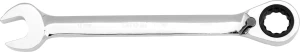 YT-1673 YATO Yato klucz płasko-oczkowy z grzechotką 32mm crv stal chromowana