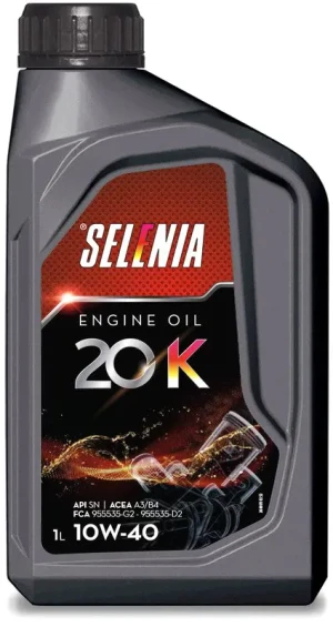 OLESEL10W401L20K SELENIA Selenia 20k olej silnikowy 10w-40 1l api sn acea a3/b4