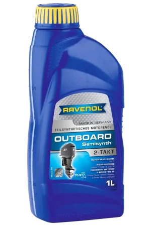 RAV OUTBOARD SEMI 2T 1L RAVENOL Outboardoel 2t teilsynth. 1l półsyntetyczny olej do silników 2-suwowych