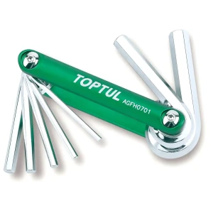 AGFH0701 TOPTUL Zestaw kluczy imbusowych hex 8szt