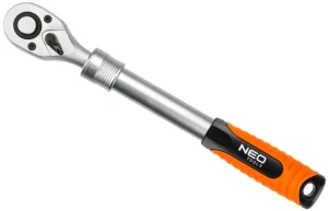 08-502 NEO Neo tools grzechotka teleskopowa 1/4" 150-200mm 72 zęby