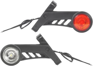 577BCP W77.2 WAŚ Lampa obrysowa prawa boczna led 12v-24v biała/czerwona/bursztynowa was577bcp