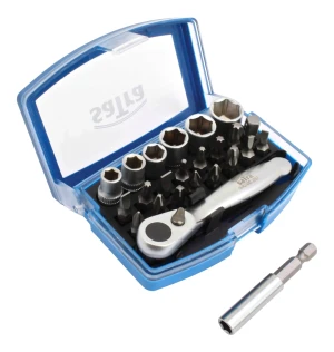 ASTS-R24BS SATRA S-r24bs zestaw bitów i nasadek z grzechotką 1/4", 24 el.