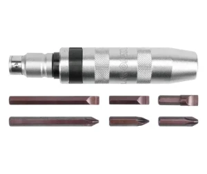 YT-2801 YATO YATO Yato yt-2801 wkrętak udarowy z metalową rączką i bity crv