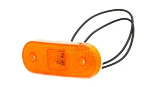 229 W47 WAŚ Żółta lampa obrysowa led boczna 229