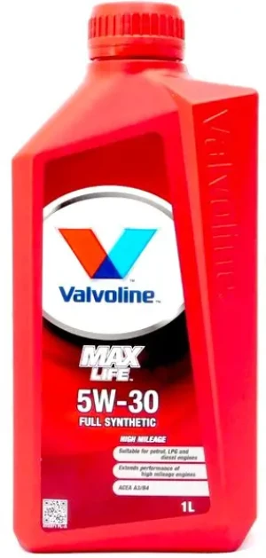 00Q1Y2 VALVOLINE Valvoline maxlife 5w-30 olej silnikowy syntetyczny 1l