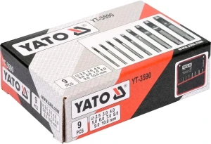 YT-3590 YATO Yato zestaw przebijaków do skóry 2.5-10mm, 9szt.