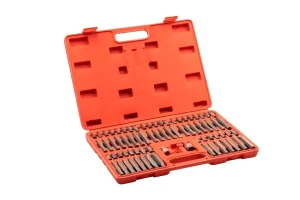 SATGR51026 GROSLEY Zestaw bitów hex torx spline 74 szt. gr51026