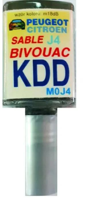 ARAKDD ARA SYSTEM Lakier zaprawkowy citroen peugeot kdd j4 m0j4 sable bivouac 10ml