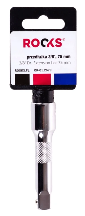 OK-01.2679 ROCKS Rooks przedłużka 3/8", 75 mm - narzędzie nasadowe