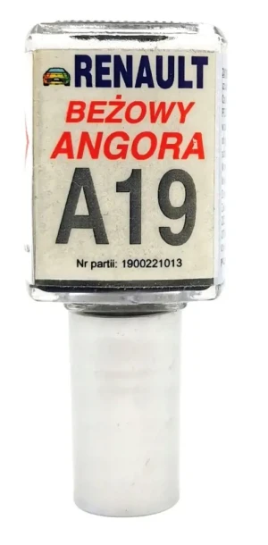 ARAA19 ARA SYSTEM Renault dacia a19 beżowy angora zaprawka do rys 10ml
