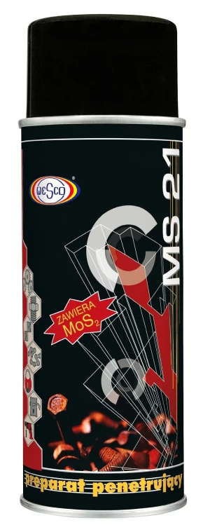 010107C WESCO Wesco ms21 preparat penetrujący z dwusiarczkiem molibdenu 150ml