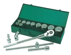 00V8ND SATA 09015 zestaw kluczy nasadowych 3/4" 15el metryczne 30-60mm