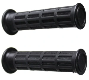 01612/SS ARIETE Ariete miękkie manetki motocyklowe 130mm bez otworu czarne
