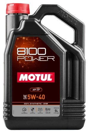111809 MOTUL 8100 power 5w-40 5l olej syntetyczny