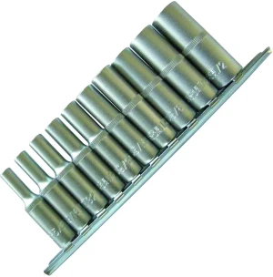C.21212 CONDOR CONDOR WERKZEUG Condor zestaw nasadek calowych długich 1/4" 5/32-1/2" 10 szt.