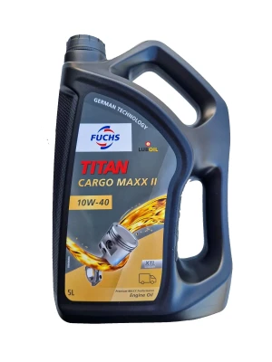 TITAN C.MAXX II 10W40 5L FUCHS Titan cargo maxx ii 10w-40 5l olej półsyntetyczny