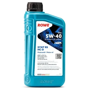 20163-0010-99 ROWE ROWE Hightec synt rs hc-d 5w-40 olej silnikowy półsyntetyczny 1l