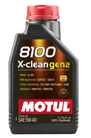 109761 MOTUL 8100 x-clean gen2 5w-40 1l olej syntetyczny