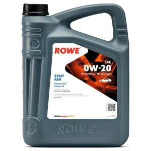 20260-0050-99 ROWE ROWE Rowe hightec synt rsv 0w-20 olej silnikowy 5l syntetyczny