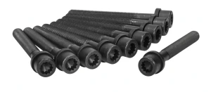 1.8, 1.8 Cat AUDI 100 C3 Zestaw śrub głowicy cylindrów AJUSA