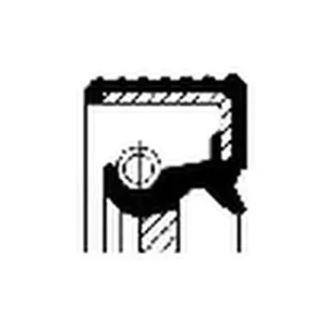 1.3 Oring uszczelniacz wału korbowego MAZDA 121 III CORTECO