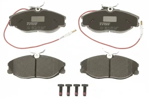 Klocki hamulcowe przód z czujnikiem PEUGEOT 306 TRW