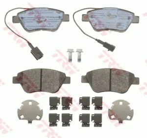 Klocki hamulcowe przód z czujnikiem FIAT FIORINO TRW