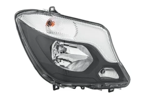 Reflektor lampa prawa z silniczkiem do regulacji MERCEDES-BENZ SPRINTER B906 HELLA
