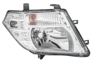 Reflektor lampa prawa z silniczkiem do regulacji NISSAN NP300 HELLA