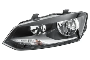 1EE 247 051-011 HELLA Reflektor lampa lewa z silniczkiem do regulacji