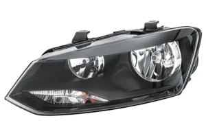 Reflektor lampa lewa z silniczkiem do regulacji VW POLO V HELLA