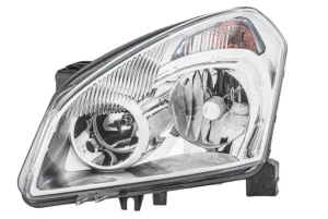 Reflektor lampa lewa ksenon z silniczkiem do regulacji z lampą wyładowczą xenon NISSAN QASHQAI I HELLA