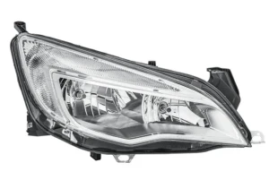 Reflektor lampa prawa z silniczkiem do regulacji OPEL ASTRA J HELLA