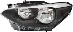 1EG 010 741-071 HELLA Reflektor lampa lewa z silniczkiem do regulacji