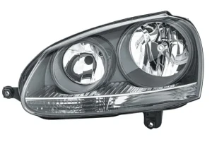 1EG 247 007-411 HELLA Reflektor lampa lewa z silniczkiem do regulacji