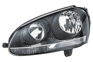 Reflektor lampa lewa z silniczkiem do regulacji VW GOLF 5 HELLA
