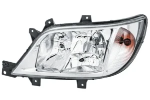 Reflektor lampa lewa z silniczkiem do regulacji MERCEDES-BENZ SPRINTER B901, B902 HELLA
