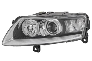 1EL 008 881-411 HELLA Reflektor lampa lewa bi-ksenon z silniczkiem do regulacji
