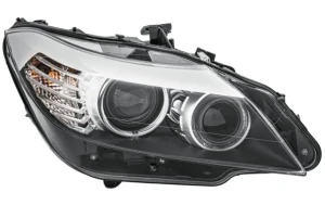 1EL 009 933-421 HELLA Reflektor lampa prawa bi-ksenon z silniczkiem do regulacji z żarówką