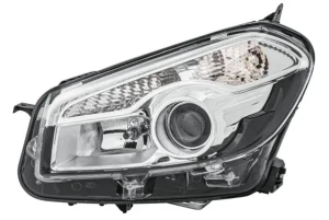 1EL 010 335-251 HELLA Reflektor lampa lewa ksenon z silniczkiem do regulacji z lampą wyładowczą xenon