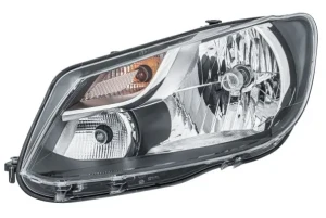 Reflektor lampa lewa z silniczkiem do regulacji VW CADDY 3 HELLA