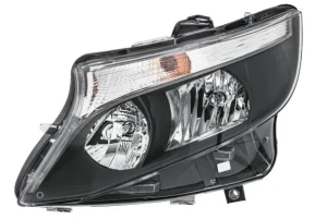 Reflektor lampa lewa z silniczkiem do regulacji MERCEDES-BENZ MARCO POLO Camper W447 HELLA
