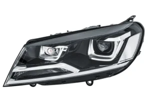 1EL 011 937-311 HELLA Reflektor lampa lewa bi-ksenon z silniczkiem do regulacji